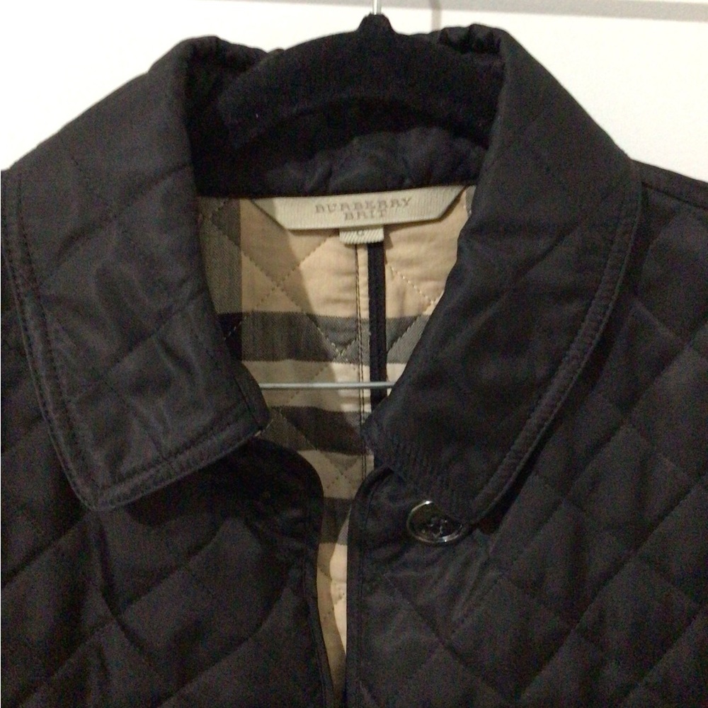BURBERRY BRIT QUILTED JACKET SIZE LARGE